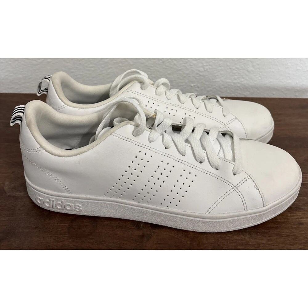 Adidas Sneakers Neo Comfort Footbed Size 9 White With Black Details Classic